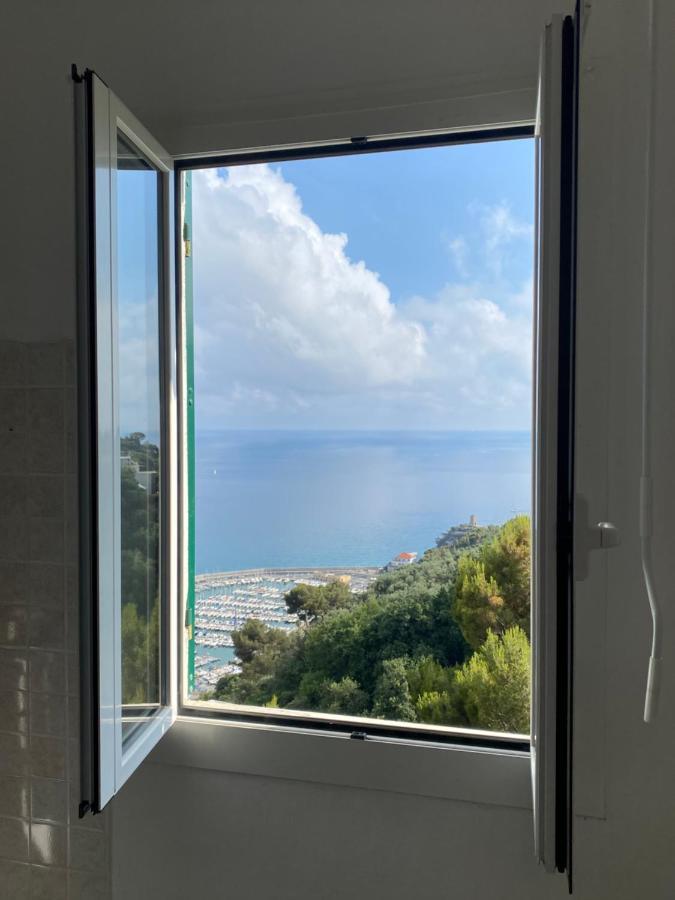 “Da Senso” Relax Nel Verde Vista Mare Finale Ligure Kültér fotó