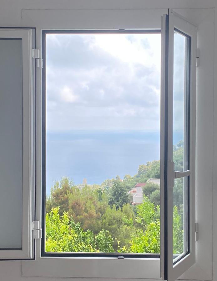 “Da Senso” Relax Nel Verde Vista Mare Finale Ligure Kültér fotó